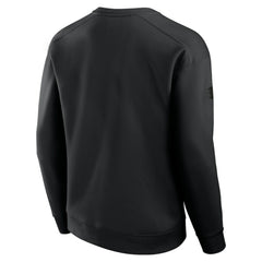 Seattle Kraken Fanatics Authentic Pro Road Fleece Sweatshirt Black