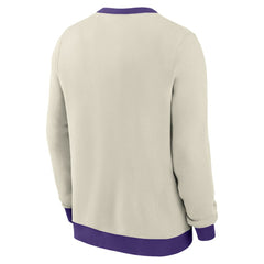 Tampa Bay Rays Cooperstown Collection Fleece Pullover Sweatshirt - Cream | Nike