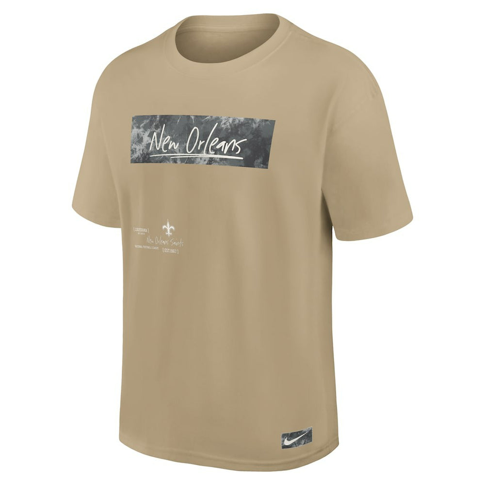 New Orleans Saints Statement Max90 T-Shirt - Tan | Nike discount