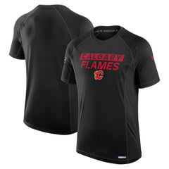 Calgary Flames Fanatics Authentic Pro Rink Tech T-Shirt Black