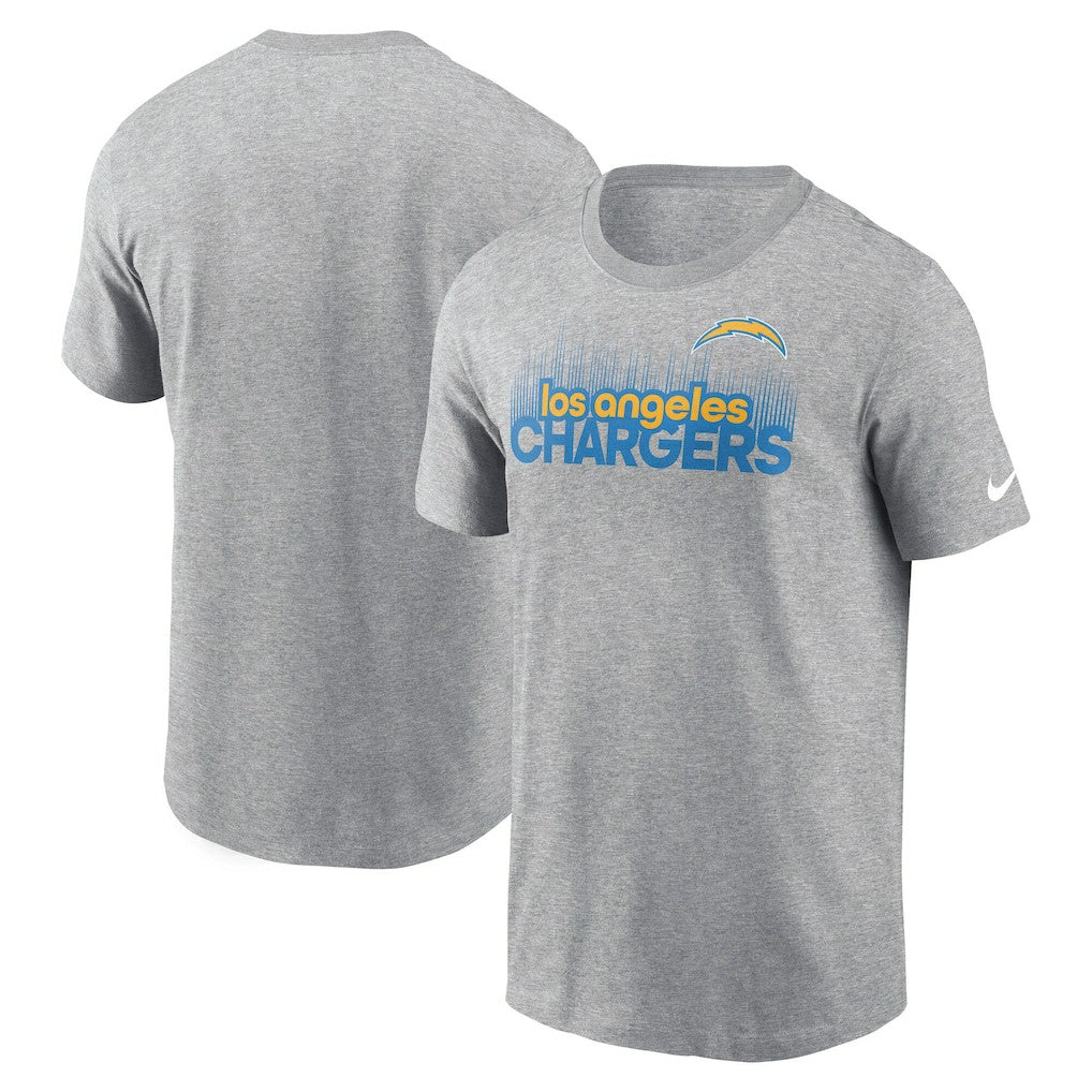 Los Angeles Chargers Local Essential T-Shirt - Heather Gray | Nike sale
