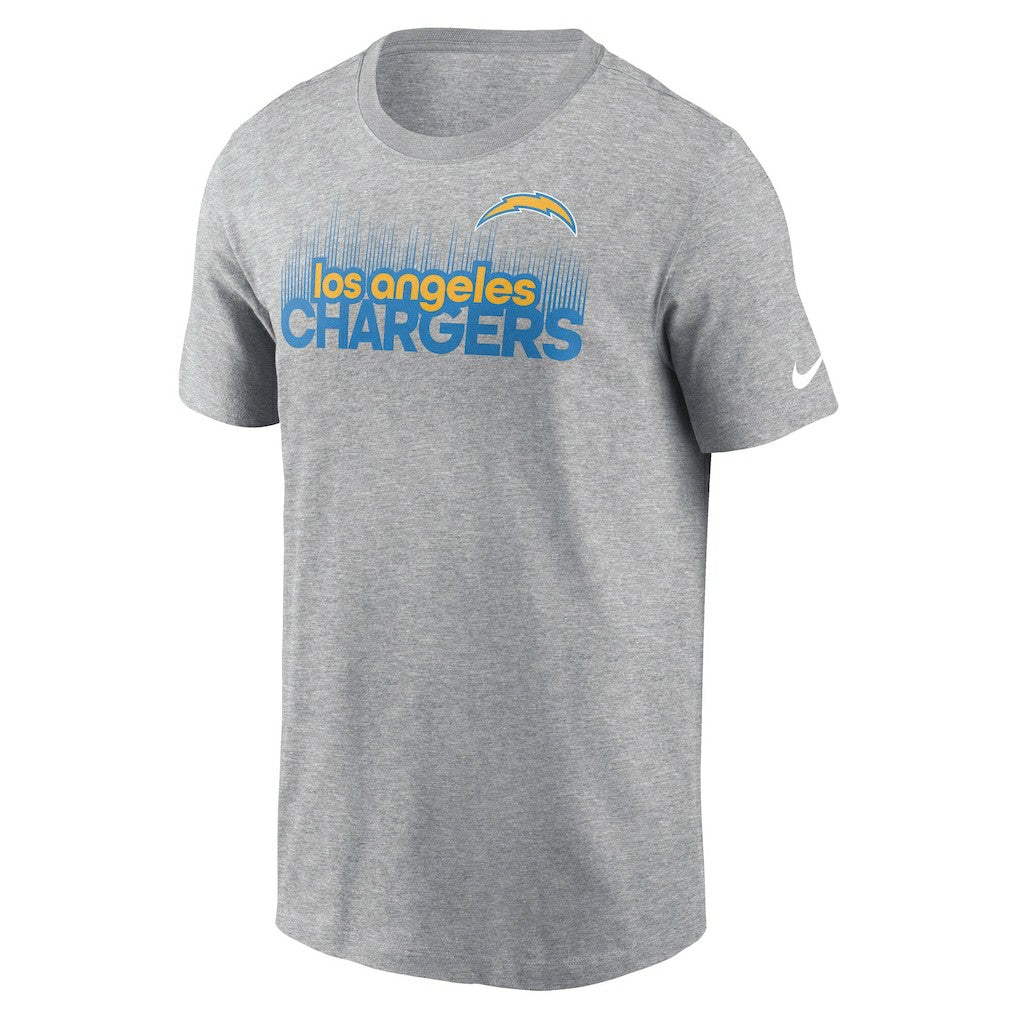 Los Angeles Chargers Local Essential T-Shirt - Heather Gray | Nike sale