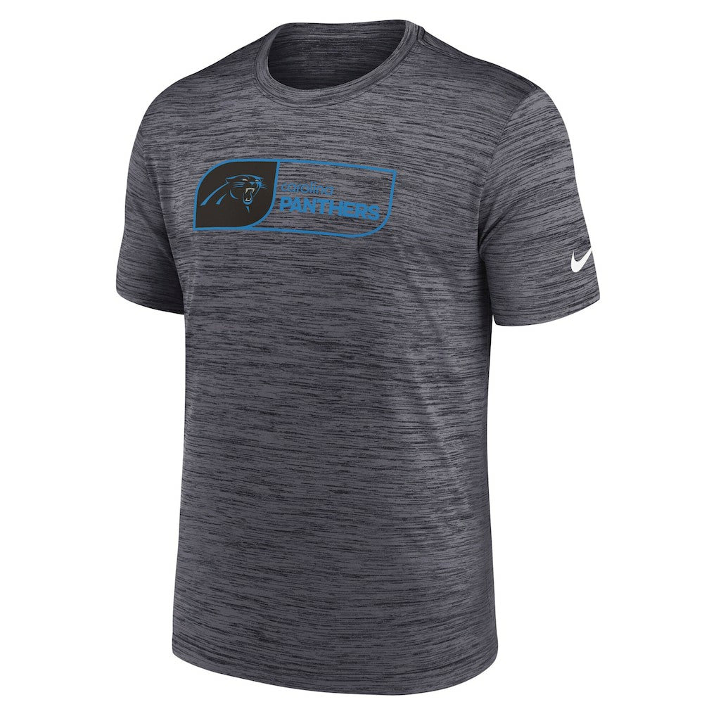 Carolina Panthers Velocity Jock Tag Performance T-Shirt - Black | Nike cheap