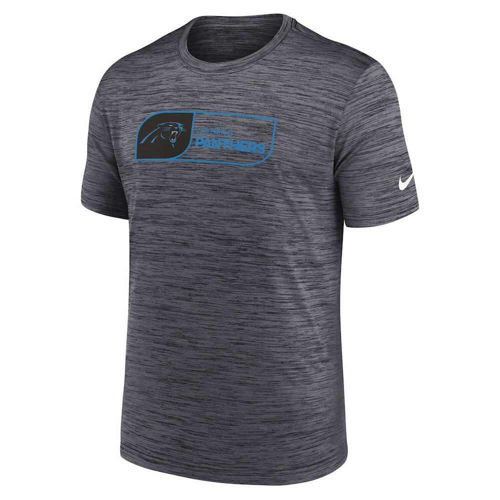 Carolina Panthers Velocity Jock Tag Performance T-Shirt - Black | Nike cheap