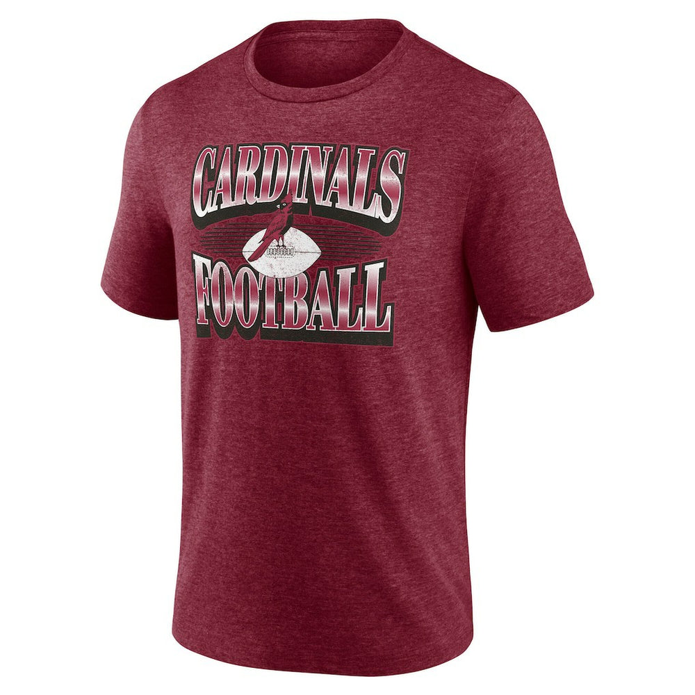 Arizona Cardinals Extreme Tackle Tri-Blend T-Shirt - Heather Cardinal cheap