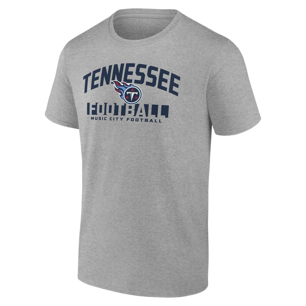 Tennessee Titans Screen Blocking T-Shirt - Heather Gray online