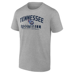 Tennessee Titans Screen Blocking T-Shirt - Heather Gray online