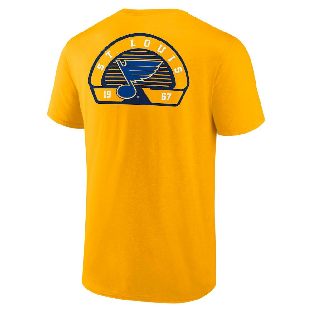St. Louis Blues Fanatics Valor T-Shirt Gold