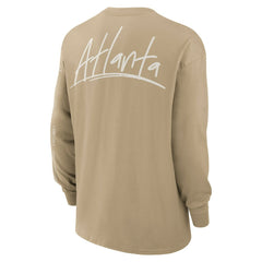 Atlanta Falcons Essential Statement Max90 Long Sleeve T-Shirt - Tan | Nike outlet