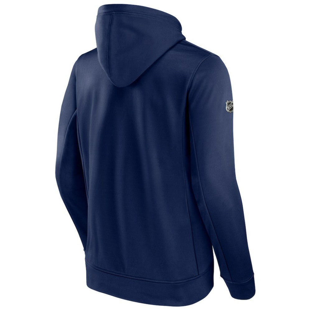 Seattle Kraken Fanatics Authentic Pro Fleece Pullover Hoodie Deep Sea Blue