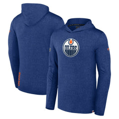 Edmonton Oilers Fanatics Authentic Pro Lightweight Pullover Hoodie Royal