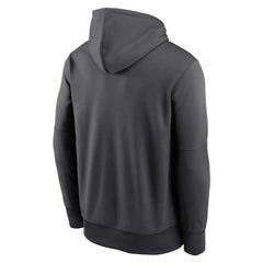 Miami Dolphins Team Muscle Performance Fleece Pullover Hoodie - Anthracite | Nike outlet
