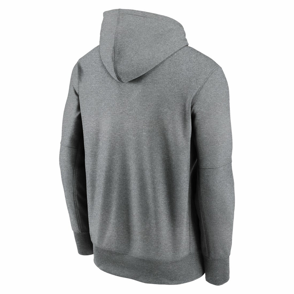 New York Jets Performance Fleece Pullover Hoodie - Heather Gray | Nike on sale