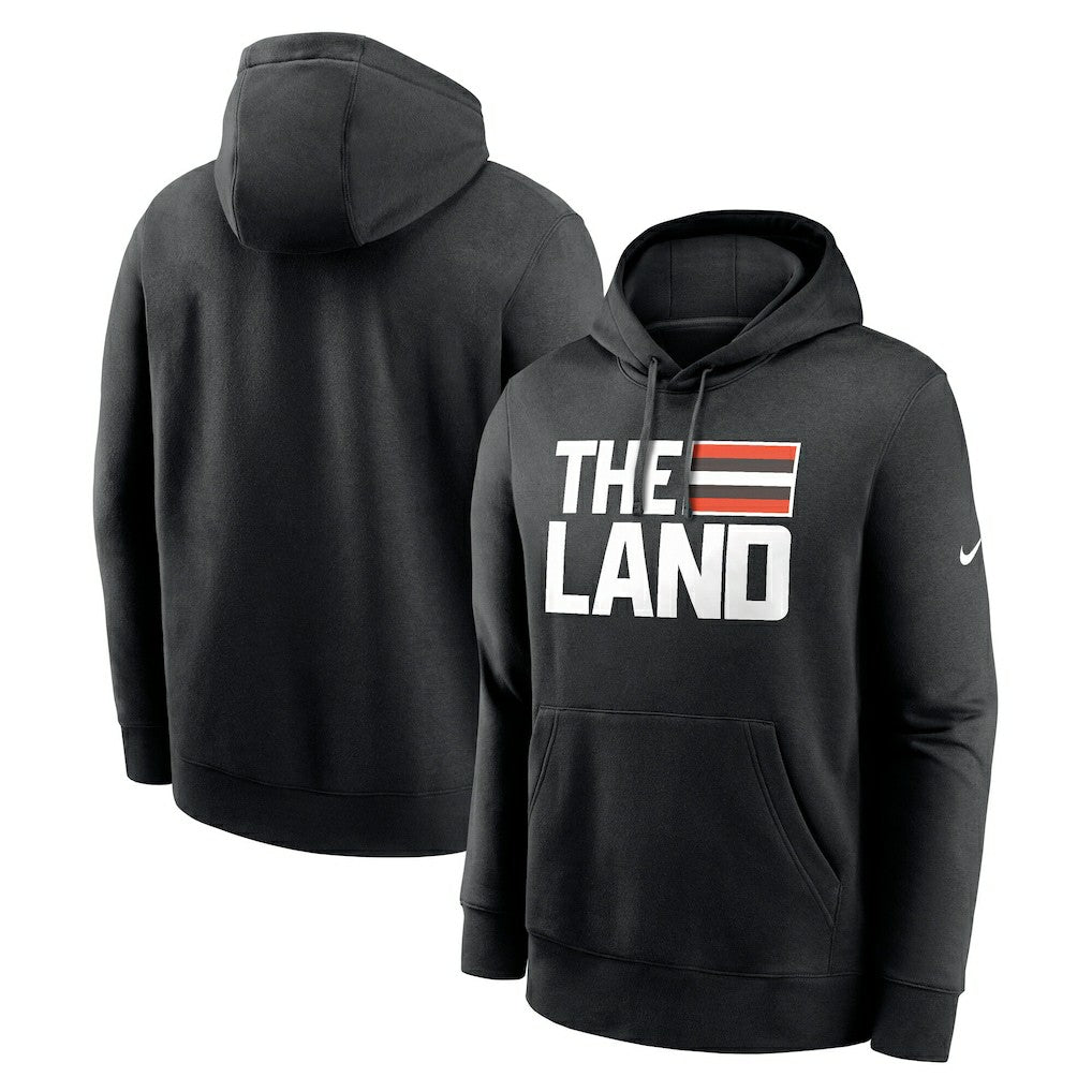 Cleveland Browns Local Pack Club Fleece Pullover Hoodie - Black | Nike for sale