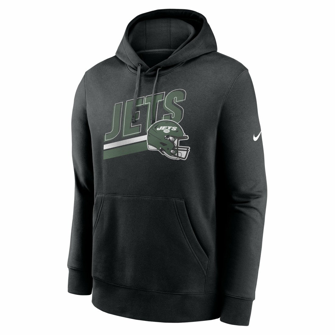 New York Jets Club Fleece Pullover Hoodie - Black | Nike on sale