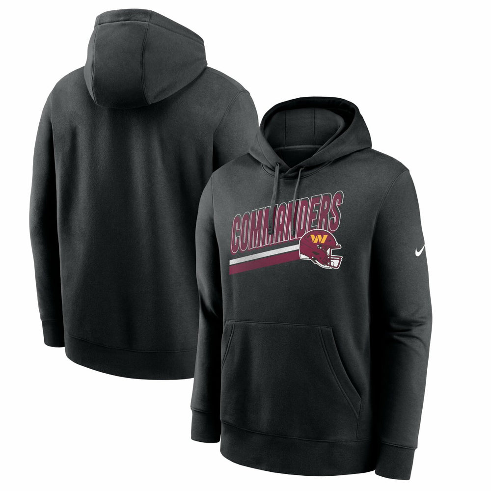 Washington Commanders Club Fleece Pullover Hoodie - Black | Nike online