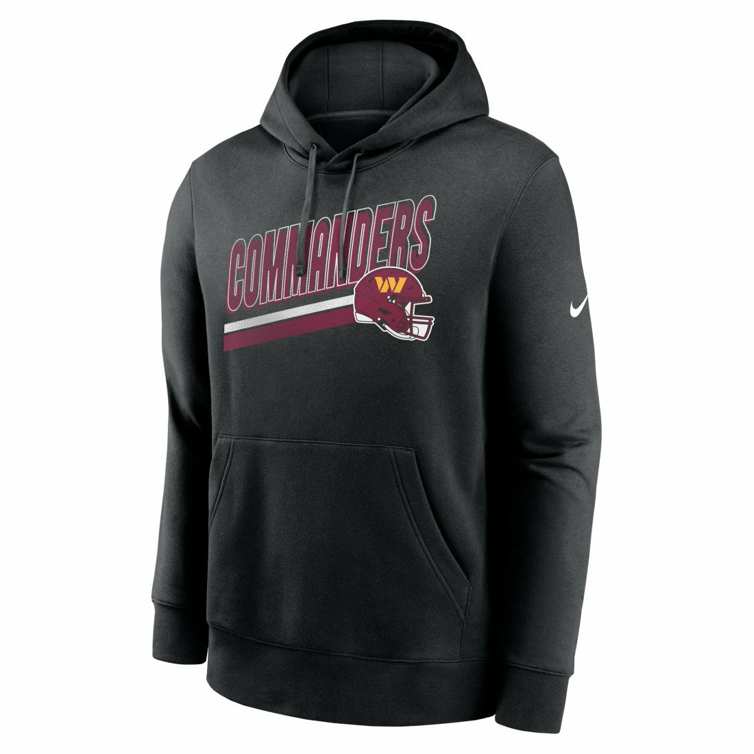 Washington Commanders Club Fleece Pullover Hoodie - Black | Nike online