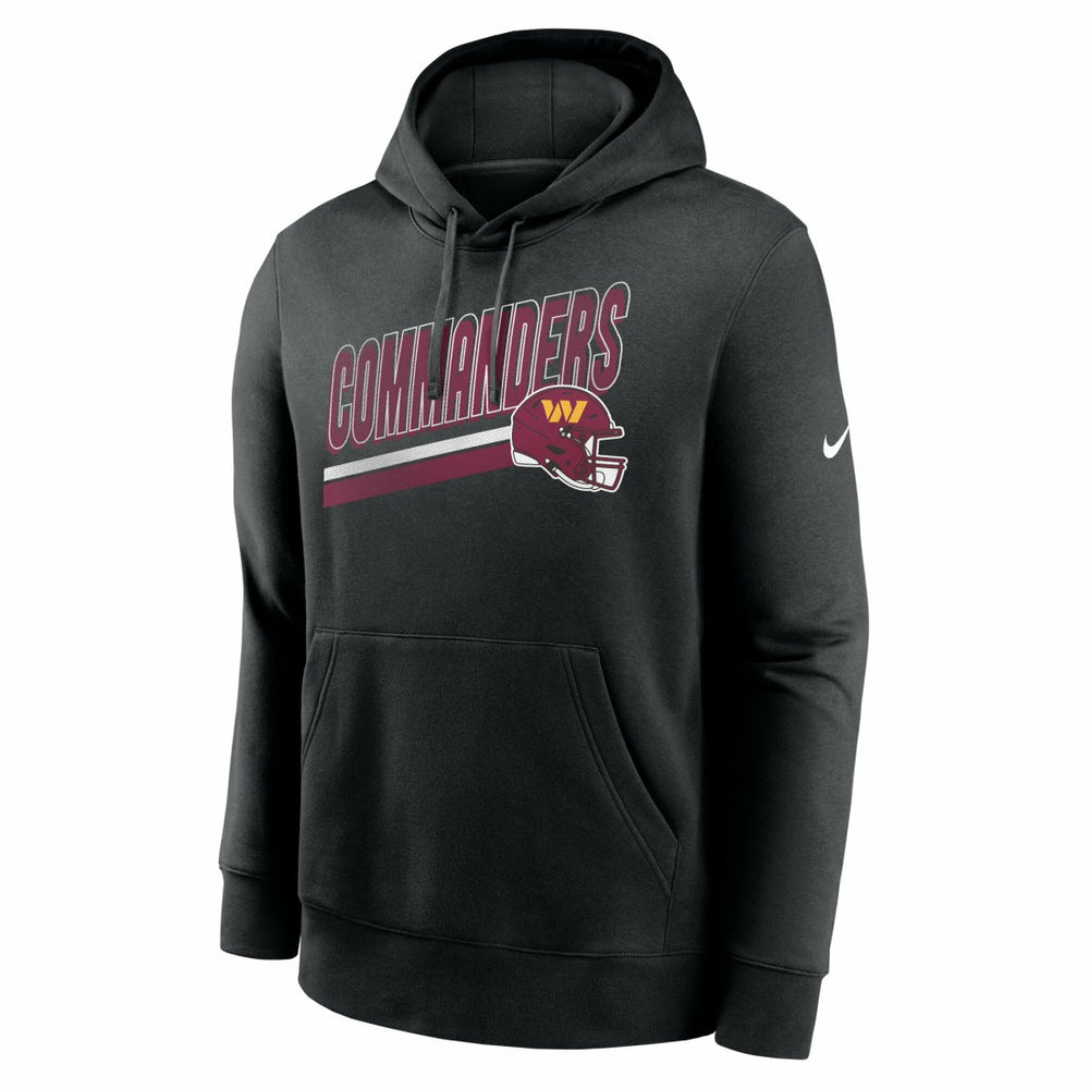 Washington Commanders Club Fleece Pullover Hoodie - Black | Nike online