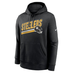 Pittsburgh Steelers Club Fleece Pullover Hoodie - Black | Nike online