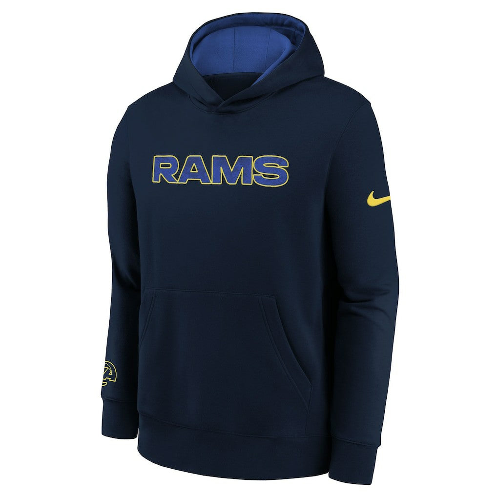 Los Angeles Rams Youth 2025 Rivalries Collection Club Hoodie - Midnight Blue | Nike cheap
