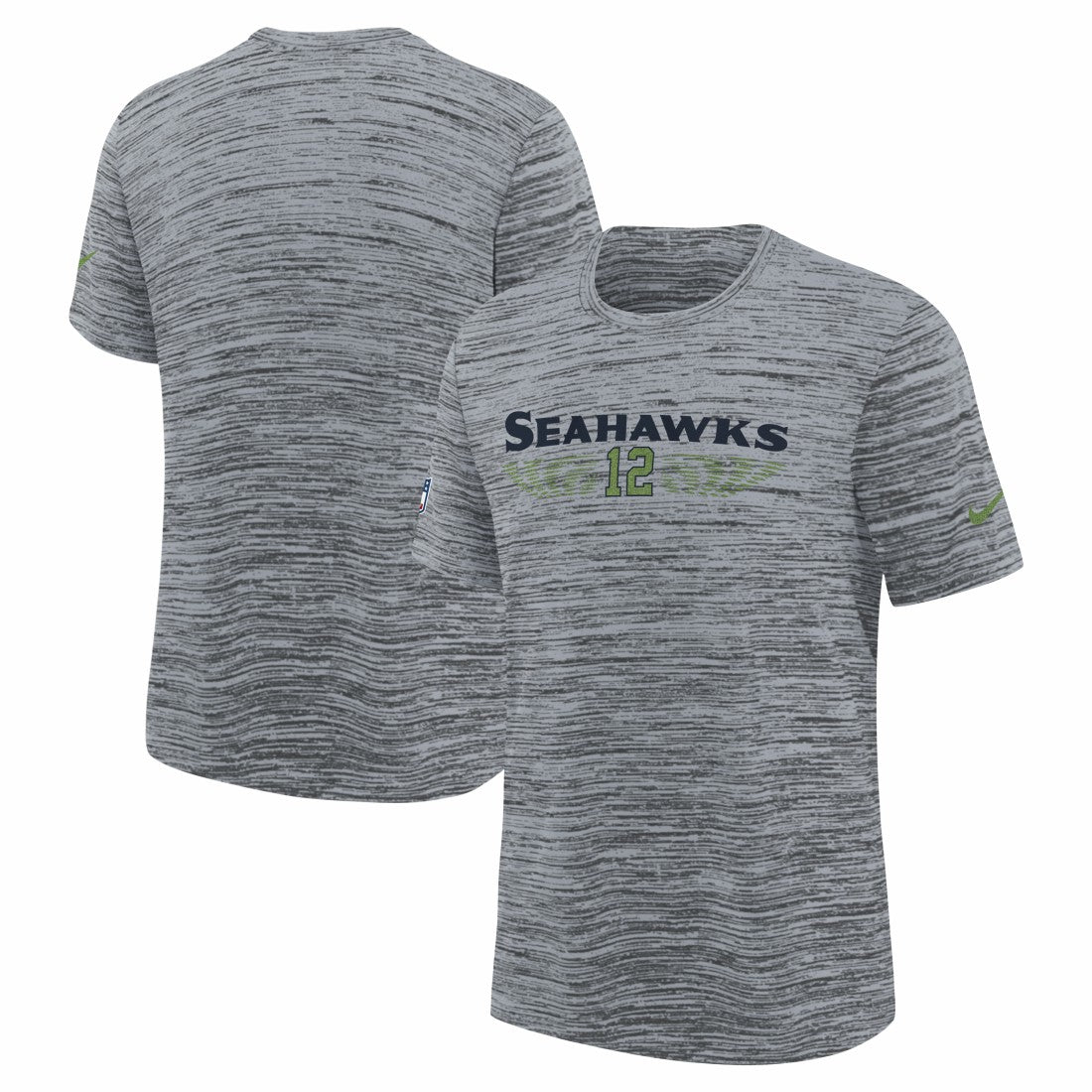 Seattle Seahawks Youth 2025 Rivalries Collection Sideline Velocity Dri-FIT T-Shirt - Wolf Gray | Nike outlet
