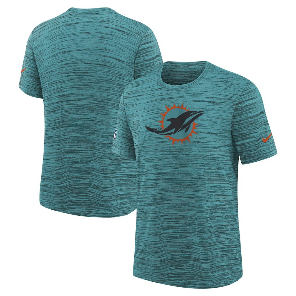 Miami Dolphins Youth 2025 Rivalries Collection Sideline Velocity Dri-FIT T-Shirt - Turbo Green | Nike sale