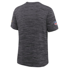 San Francisco 49ers Youth 2025 Rivalries Collection Sideline Velocity Dri-FIT T-Shirt - Heather Black | Nike outlet