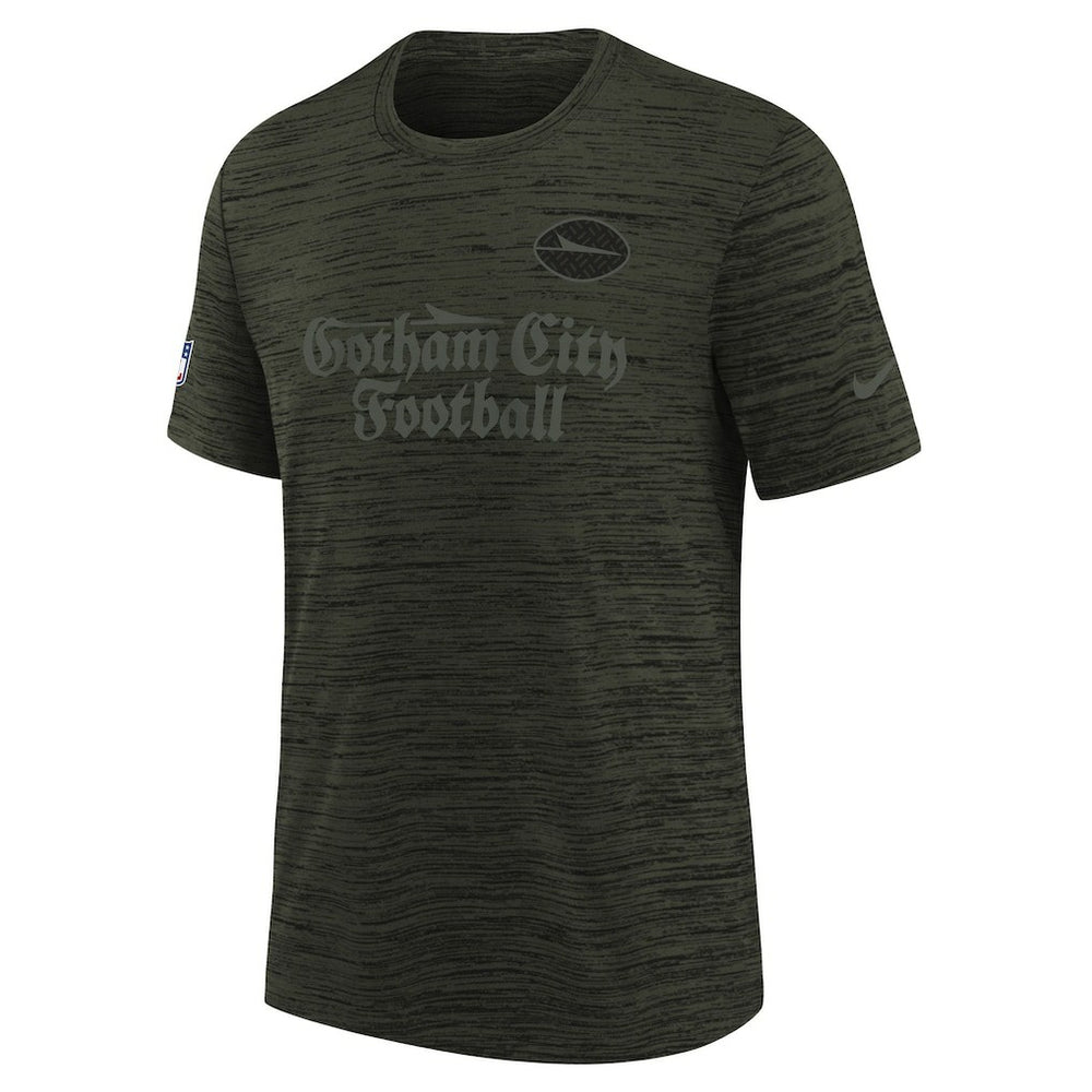 New York Jets Youth 2025 Rivalries Collection Sideline Velocity Dri-FIT T-Shirt - Gotham Green | Nike outlet