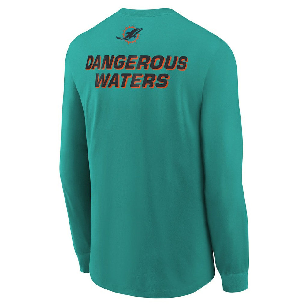 Miami Dolphins Youth 2025 Rivalries Collection Long Sleeve T-Shirt - Turbo Green | Nike on sale