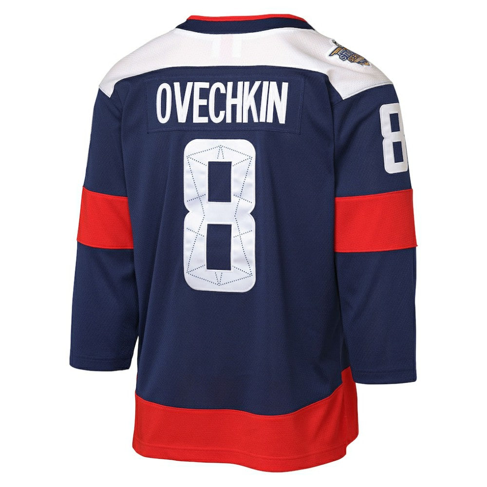 Alexander Ovechkin Washington Capitals Mitchell & Ness Youth 2018 NHL Stadium Series Power Play 2.0 Player Jersey Navy