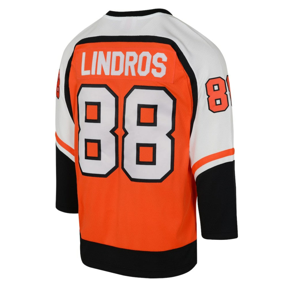 Eric Lindros Philadelphia Flyers Mitchell & Ness Youth 1996/97 Power Play 2.0 Player Jersey with Captain Patch Orange