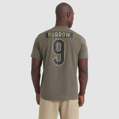 Joe Burrow Cincinnati Bengals 2025 Salute to Service Name & Number T-Shirt - Olive | Nike outlet