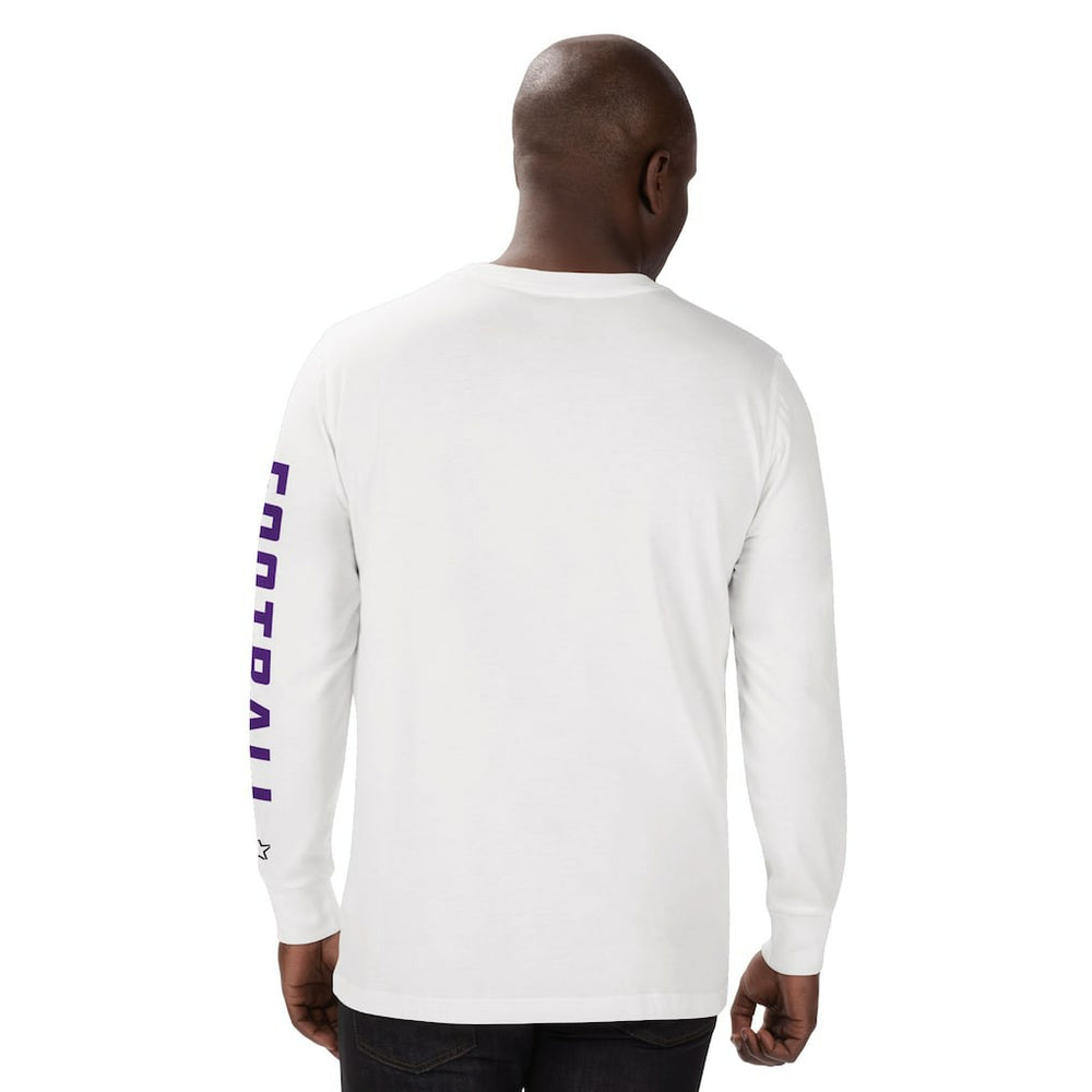 Minnesota Vikings Starter Half Time Long Sleeve T-Shirt - White cheap