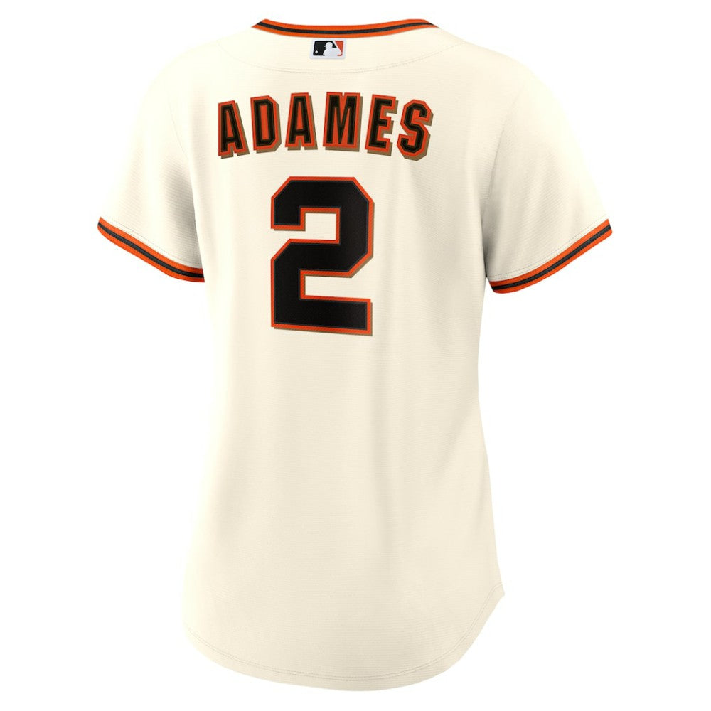 Willy Adames San Francisco Giants Women's Home Replica Jersey - Cream | Nike