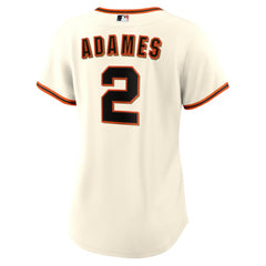Willy Adames San Francisco Giants Women's Home Replica Jersey - Cream | Nike