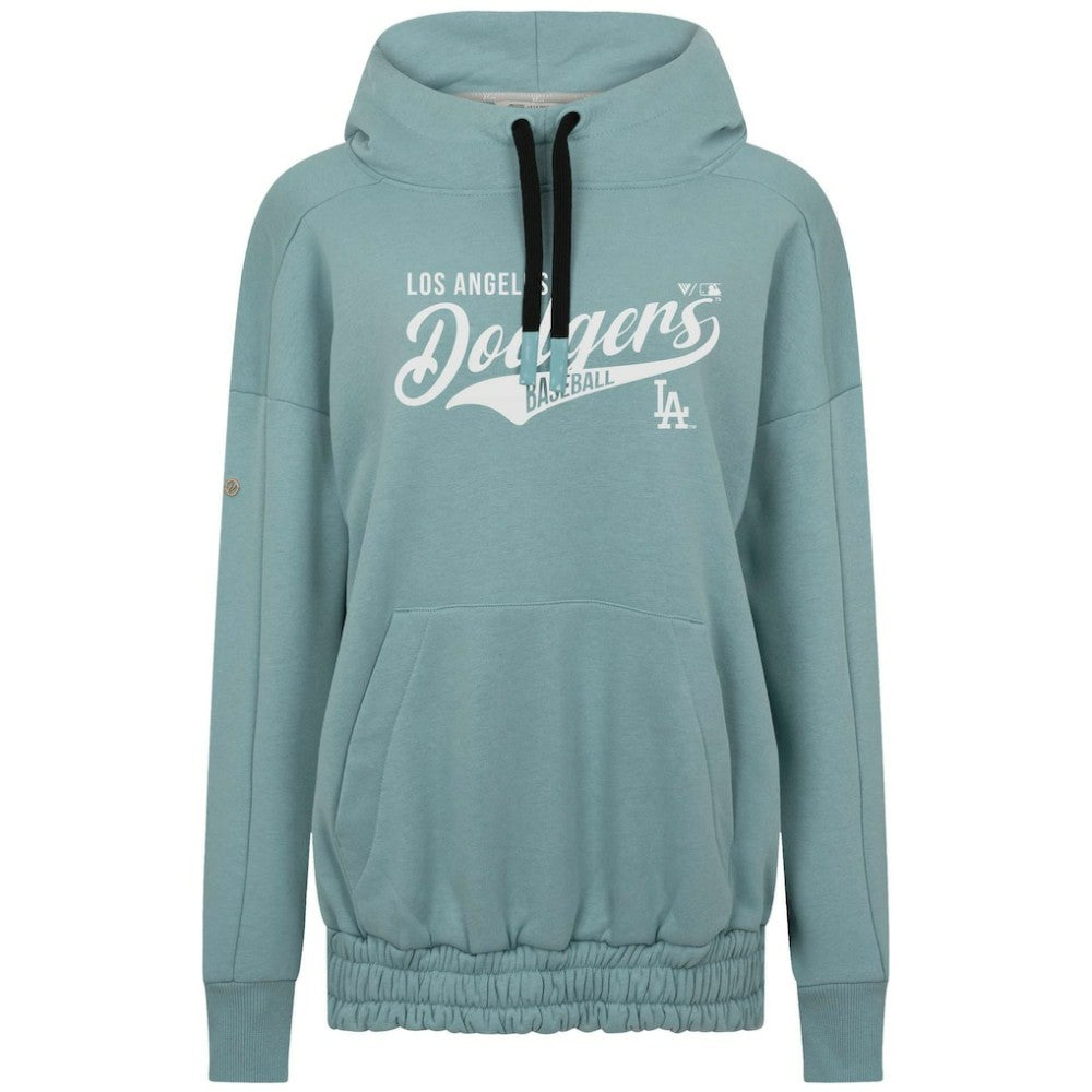 Los Angeles Dodgers Levelwear Women's Waterfall Glide Pullover Hoodie - Blue