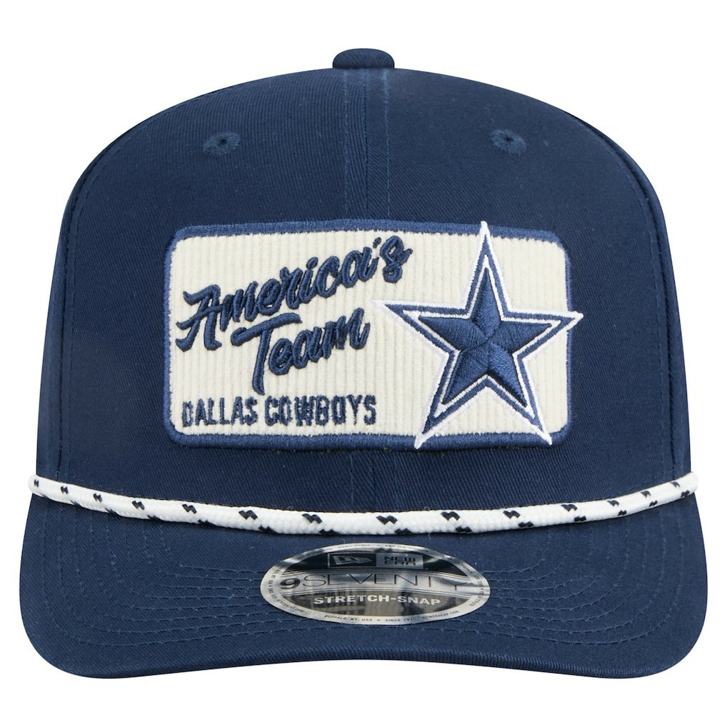 Dallas Cowboys New Era Chant 9SEVENTY Adjustable Hat - Navy discount