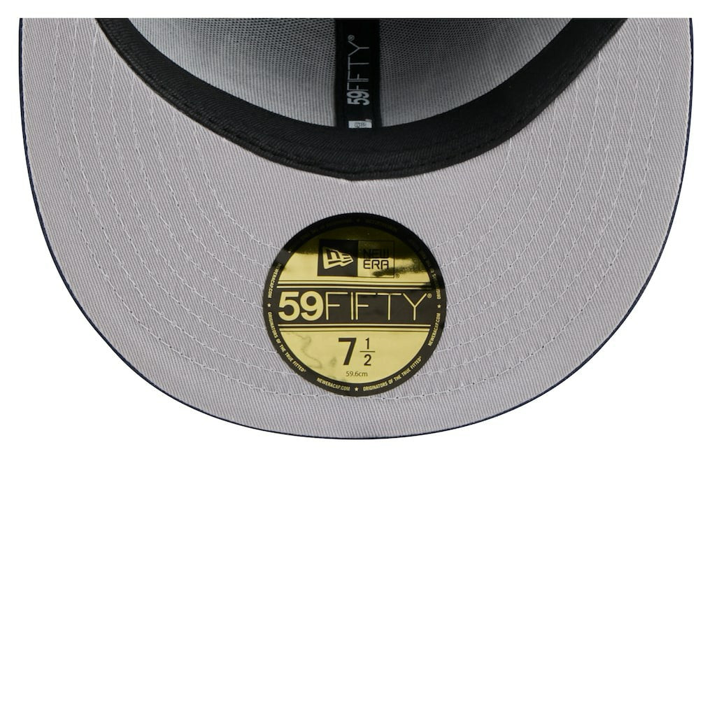 Dallas Cowboys New Era Throwback Oversized 59FIFTY Fitted Hat - Navy outlet