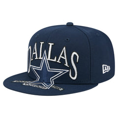 Dallas Cowboys New Era Oversized 59FIFTY Fitted Hat - Navy on sale