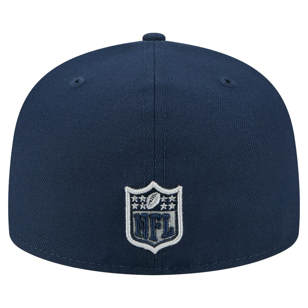 Dallas Cowboys New Era Oversized 59FIFTY Fitted Hat - Navy on sale