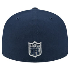 Dallas Cowboys New Era Oversized 59FIFTY Fitted Hat - Navy on sale