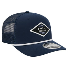 Dallas Cowboys New Era 9SEVENTY Team Rope Stretch-Snap Hat - Navy cheap