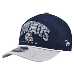 Dallas Cowboys New Era Arch 9FORTY A-Frame M-Crown Adjustable Hat - Navy outlet