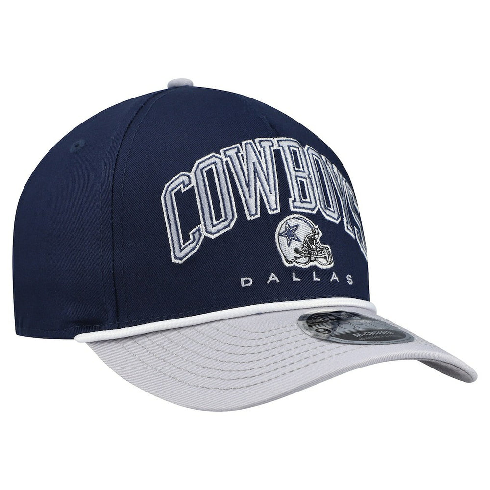 Dallas Cowboys New Era Arch 9FORTY A-Frame M-Crown Adjustable Hat - Navy outlet
