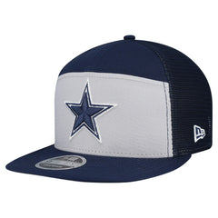 Dallas Cowboys New Era Outdoor Split Panel 9FIFTY Snapback Hat - Gray/Navy outlet