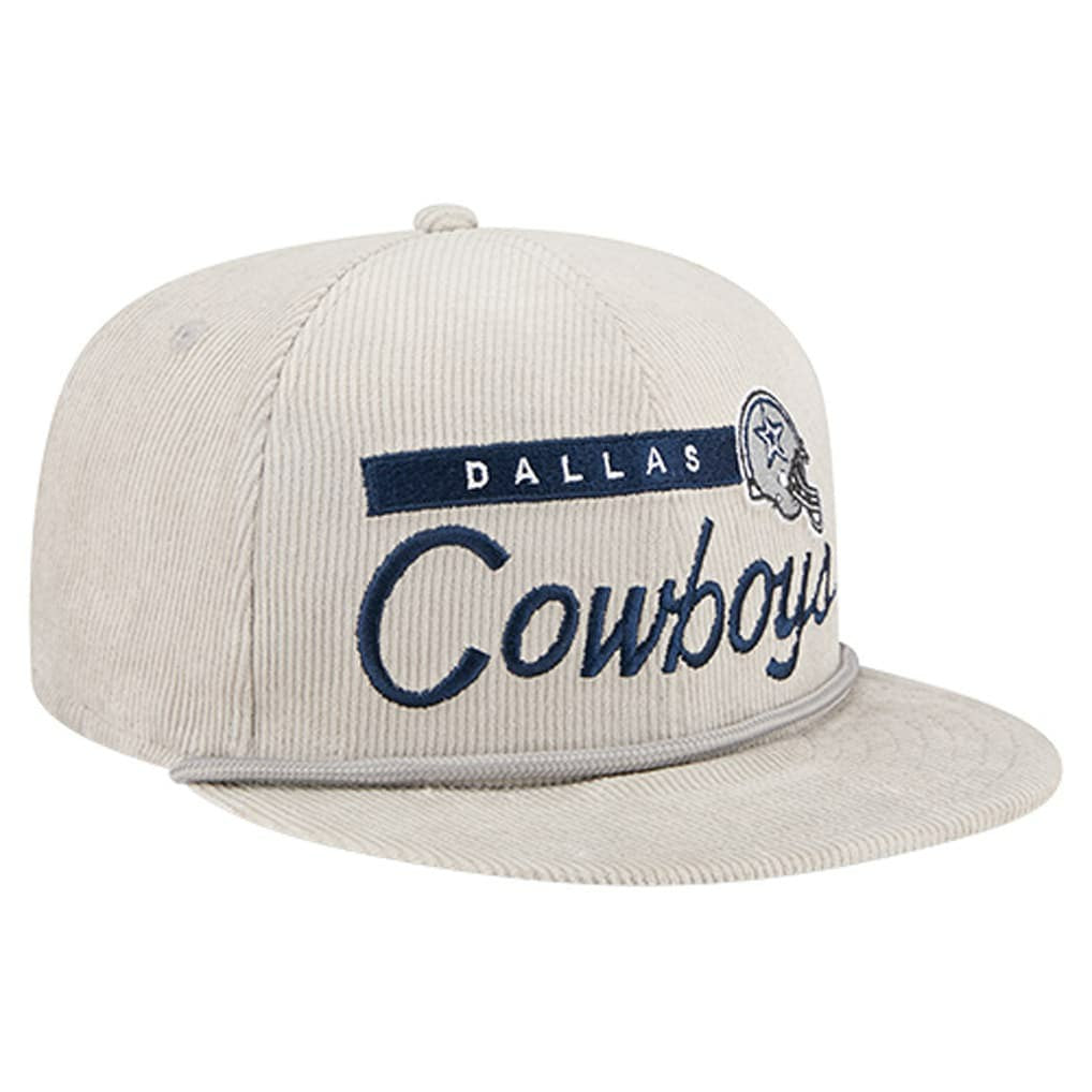 Dallas Cowboys New Era Cord Rope 9FIFTY Snapback Hat - Gray on sale