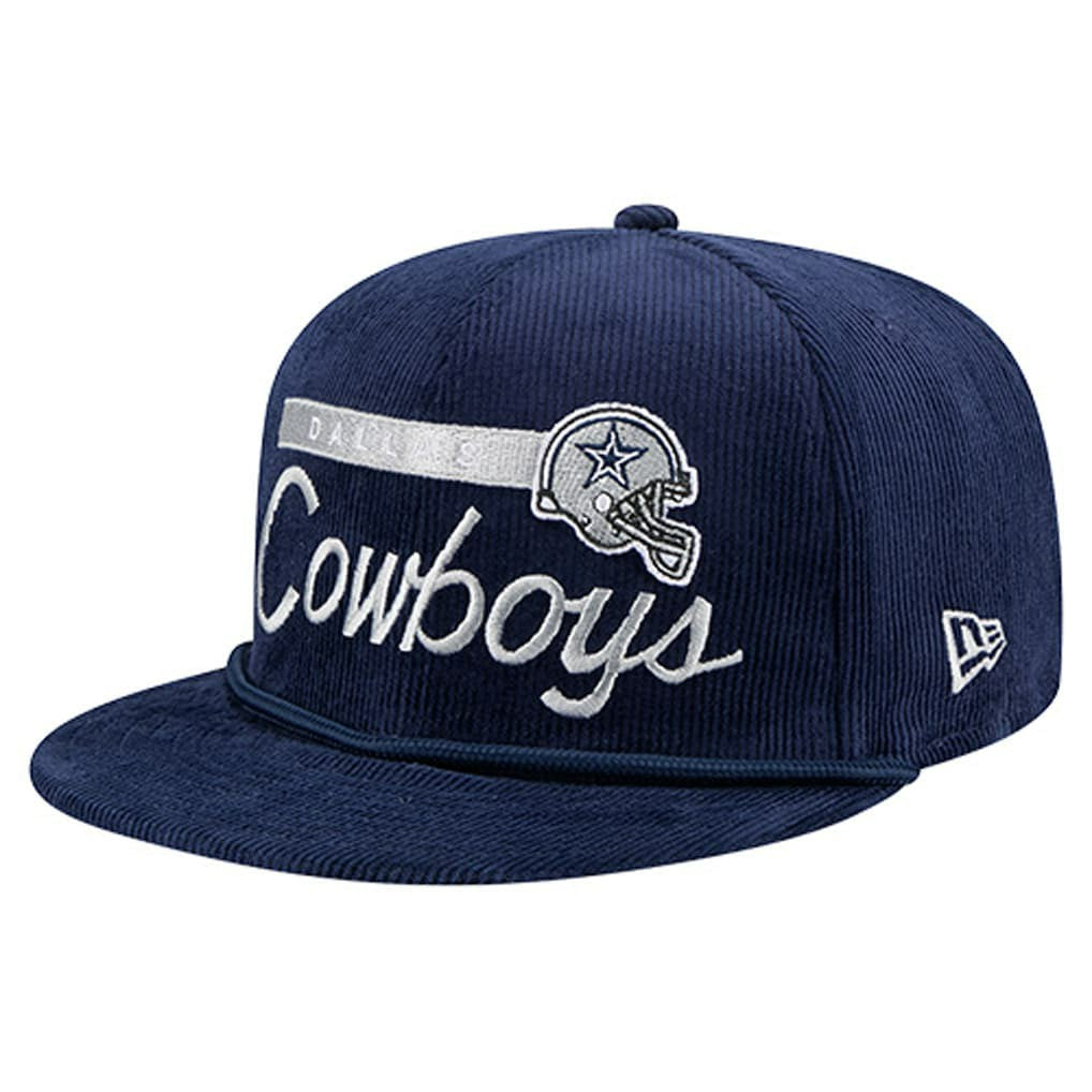 Dallas Cowboys New Era Cord Rope 9FIFTY Snapback Hat - Navy on sale