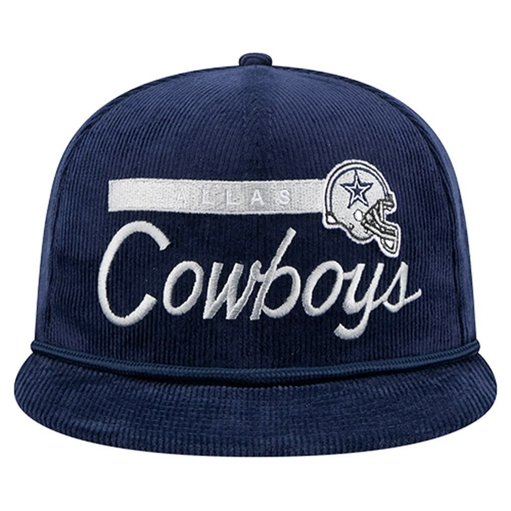Dallas Cowboys New Era Cord Rope 9FIFTY Snapback Hat - Navy on sale