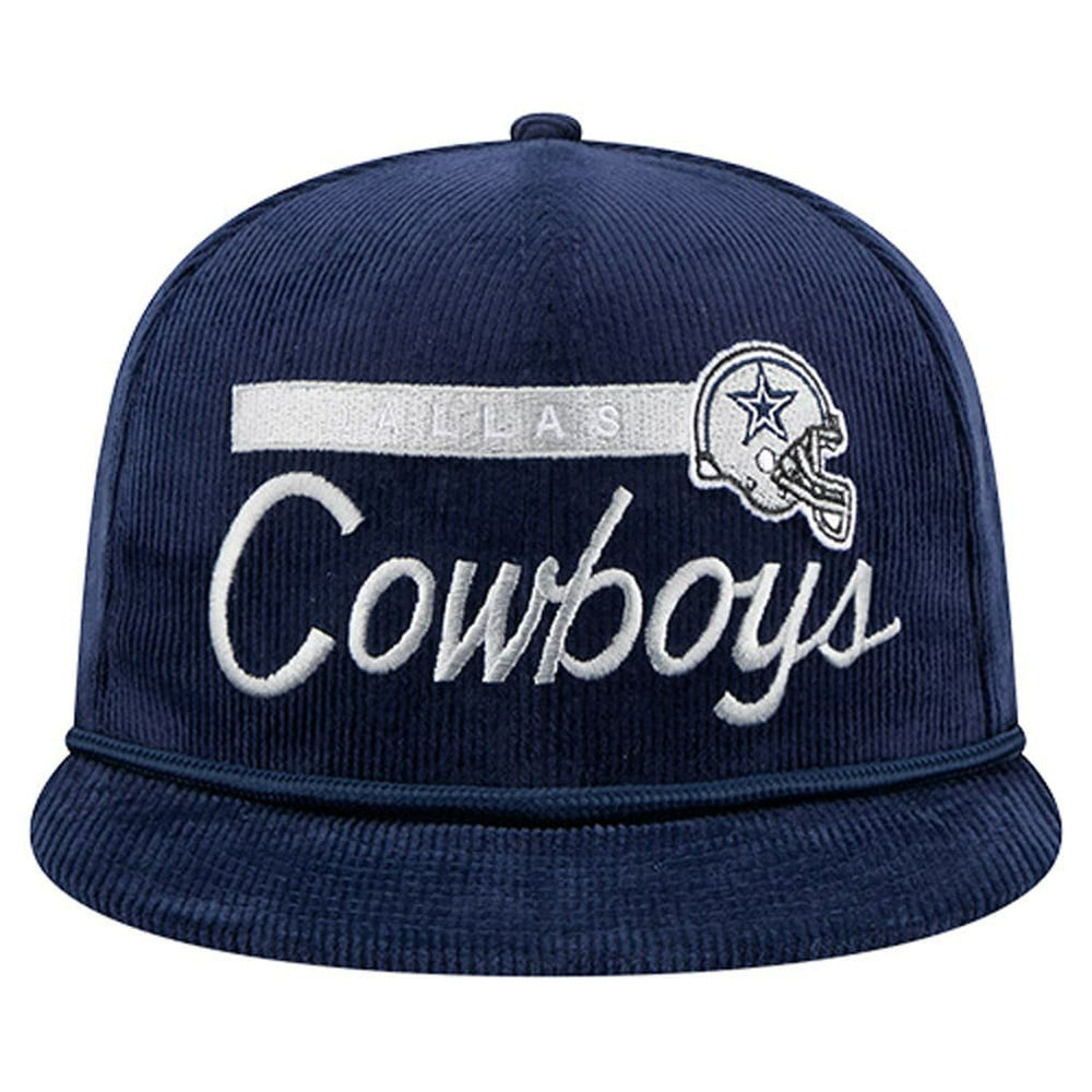 Dallas Cowboys New Era Cord Rope 9FIFTY Snapback Hat - Navy on sale