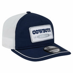Dallas Cowboys New Era Patch 19TWENTY Adjustable Hat - Navy/White online
